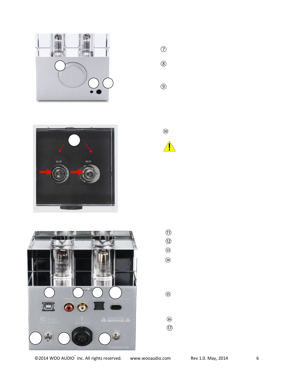 Woo Audio WA7d Fireflies Duo User Manual | Page 6 / 16