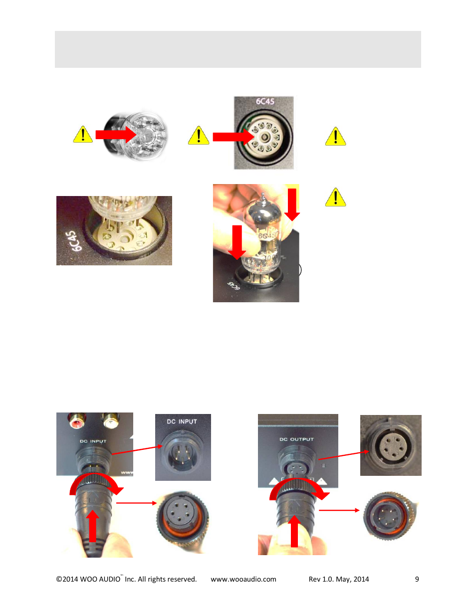 Quick installation | Woo Audio WA7d Fireflies Duo User Manual | Page 9 / 16