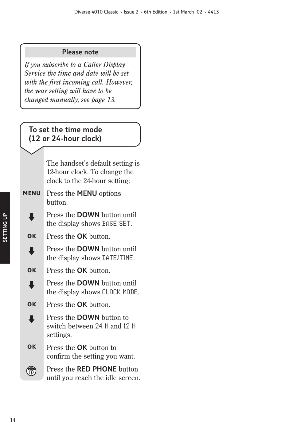 BT 4010 Classic User Manual | Page 16 / 49