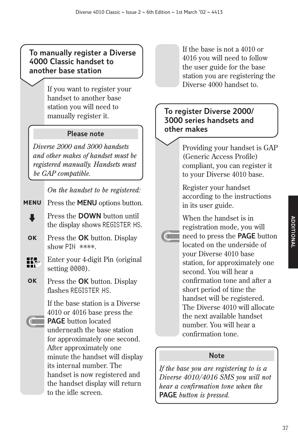BT 4010 Classic User Manual | Page 39 / 49