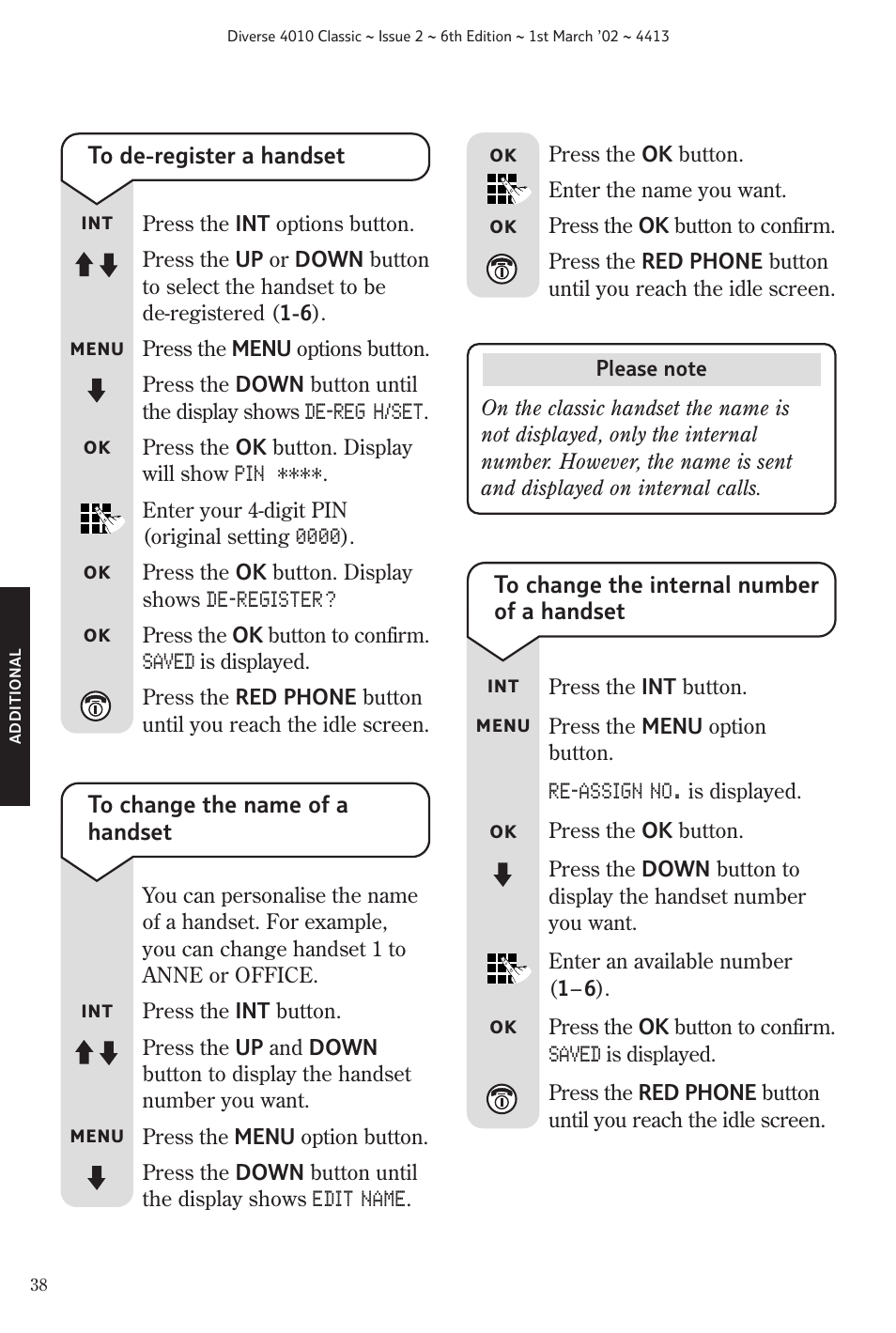 BT 4010 Classic User Manual | Page 40 / 49