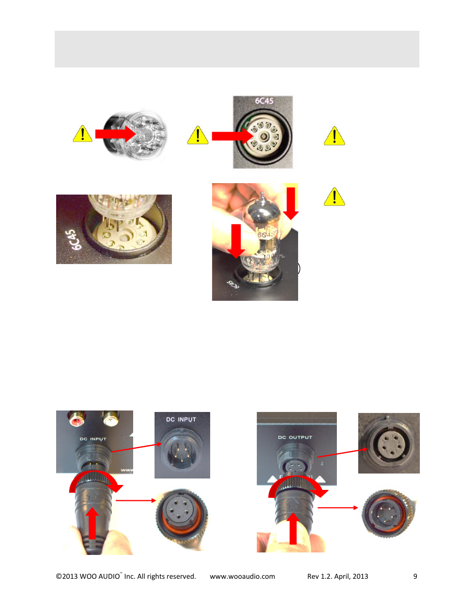 Quick installation | Woo Audio WA7 Fireflies User Manual | Page 9 / 17