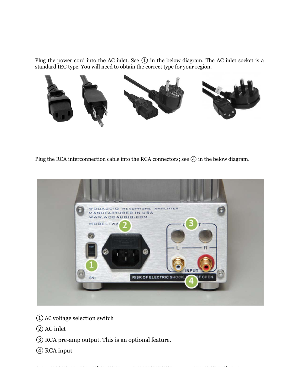 Woo Audio WA3 Single-ended User Manual | Page 8 / 15