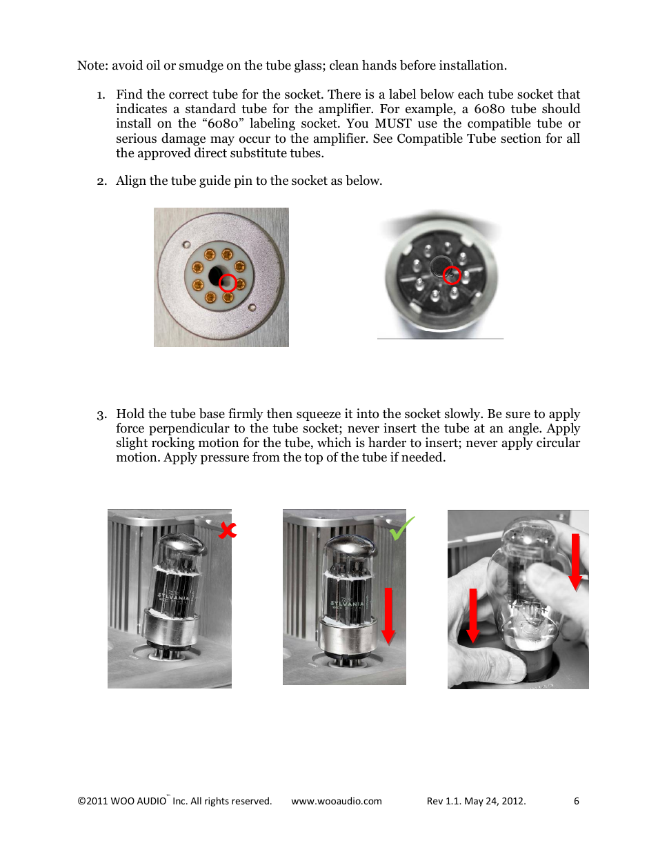 Woo Audio WA2 Single-ended User Manual | Page 6 / 15