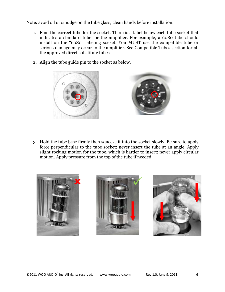 Woo Audio WA22 Fully balanced User Manual | Page 6 / 15