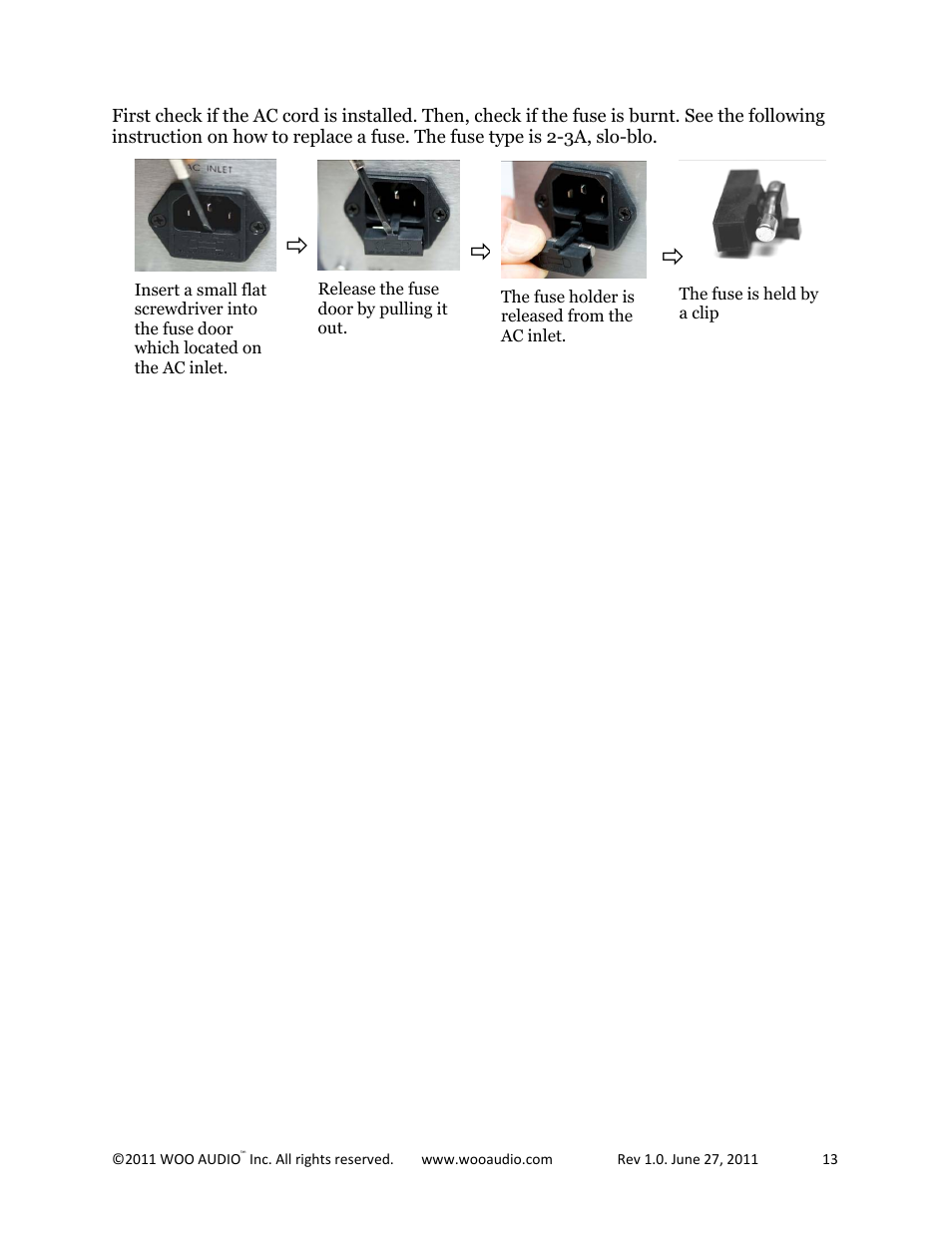 Woo Audio WA5 300B Single-ended Triode User Manual | Page 13 / 16