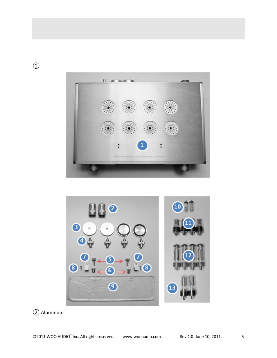 Quick installation | Woo Audio WES User Manual | Page 5 / 17