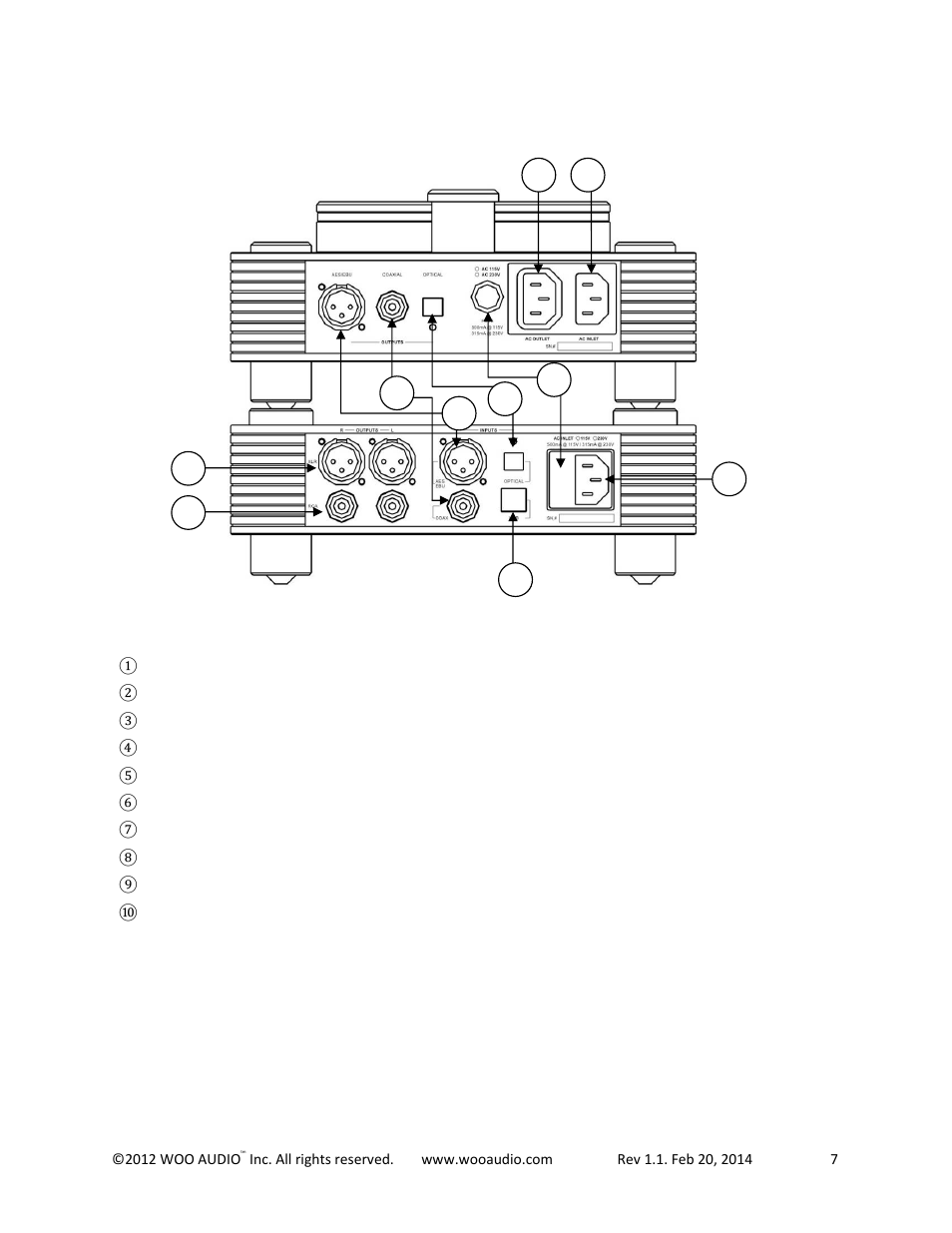 Woo Audio WDS-1 User Manual | Page 7 / 19
