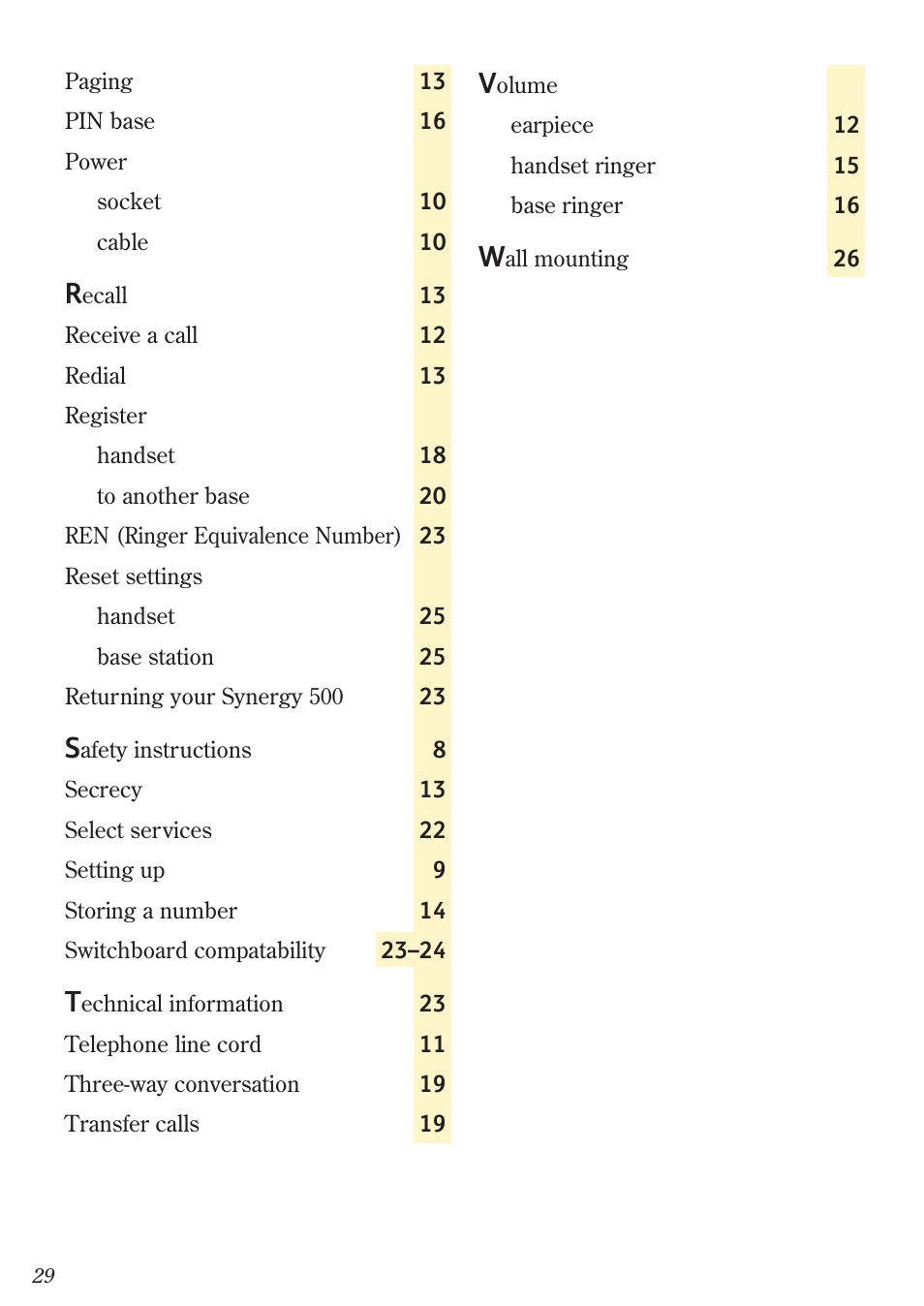 BT 500 Twin User Manual | Page 32 / 36