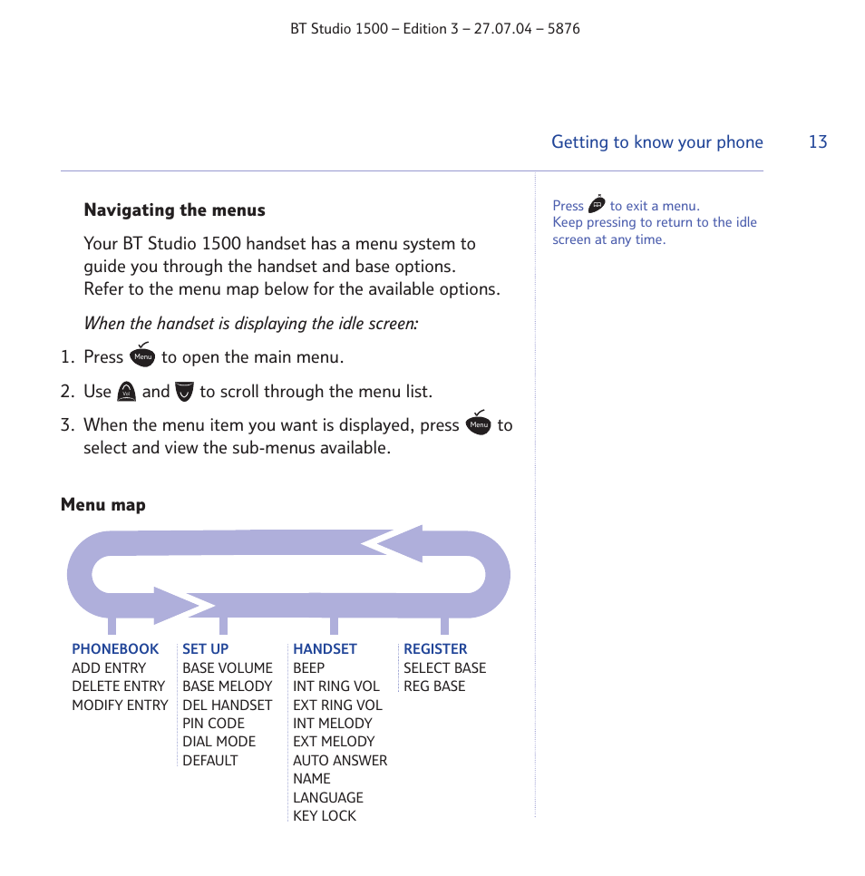 BT STUDIO 1500 User Manual | Page 13 / 68