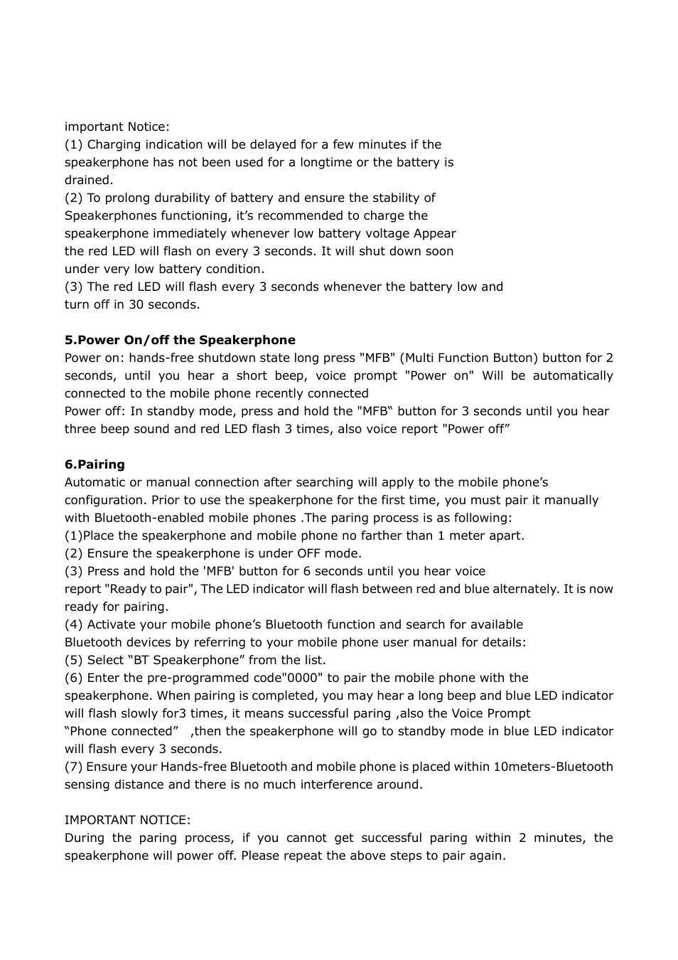 Xtreme 51870: Bluetooth Speaker User Manual | Page 2 / 6