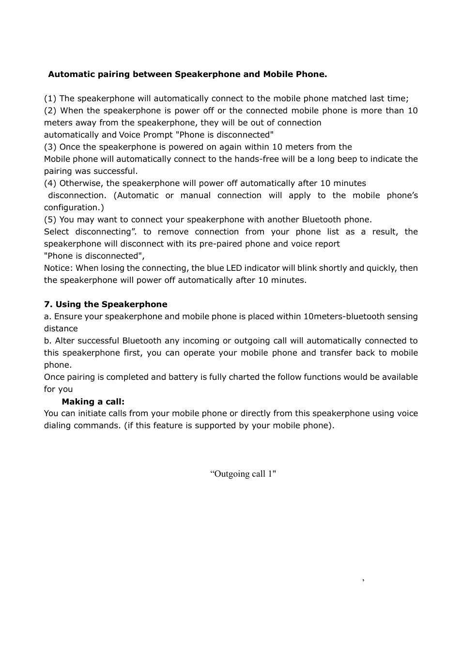 Xtreme 51870: Bluetooth Speaker User Manual | Page 3 / 6