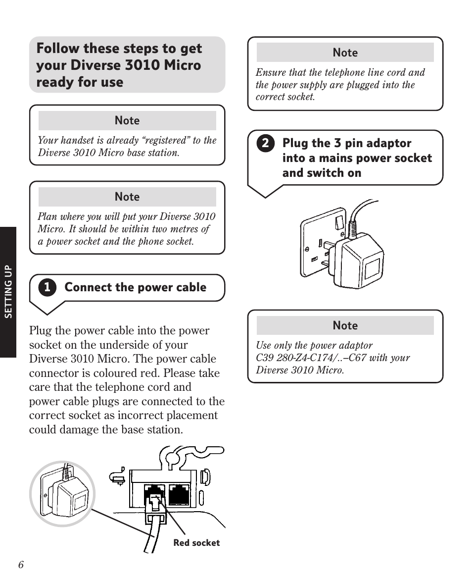 BT Diverse 3010 User Manual | Page 10 / 67