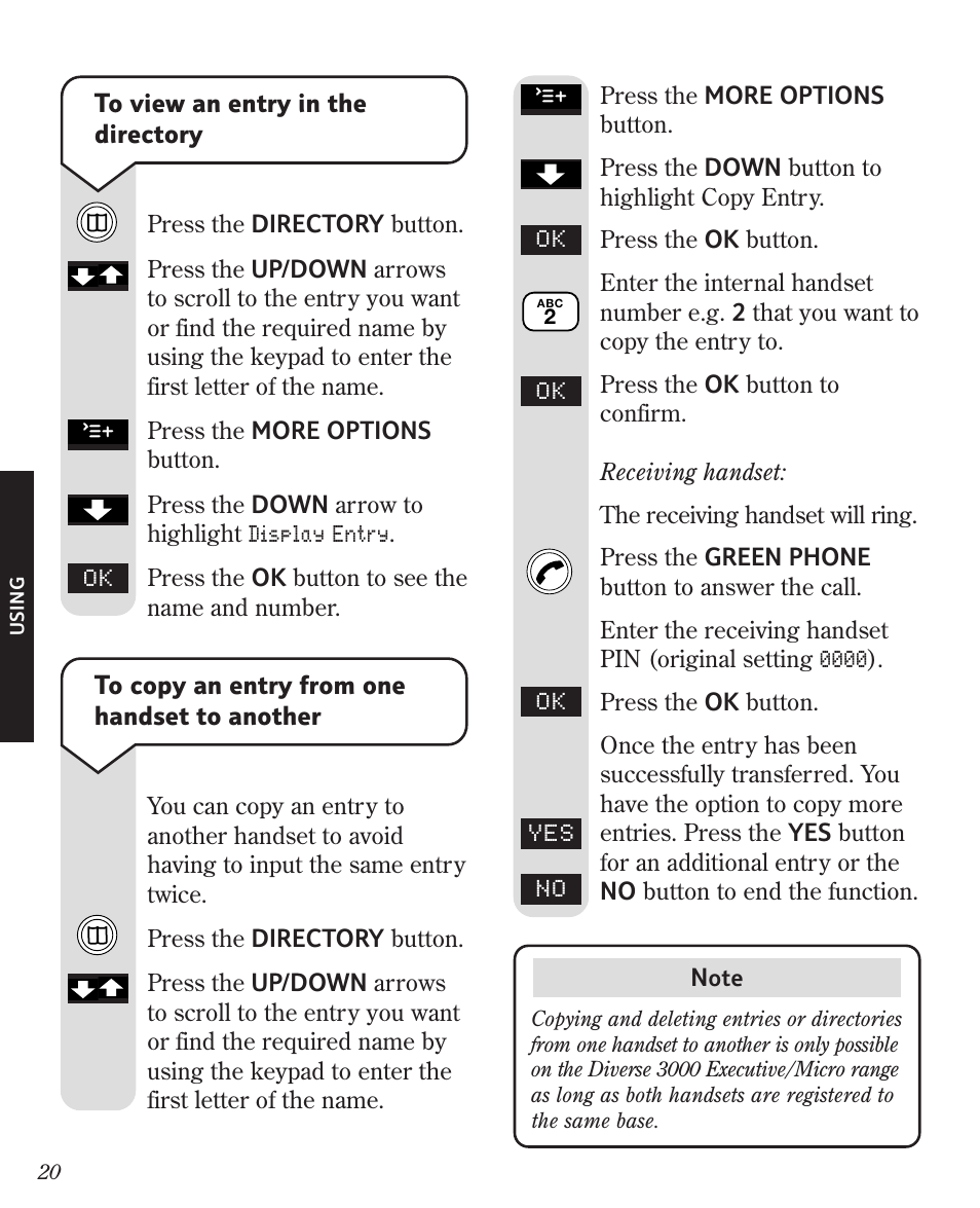 BT Diverse 3010 User Manual | Page 24 / 67