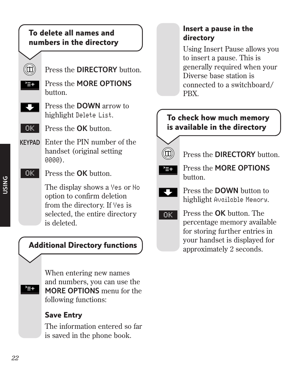 BT Diverse 3010 User Manual | Page 26 / 67