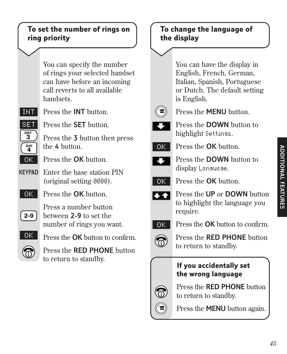 BT Diverse 3010 User Manual | Page 49 / 67