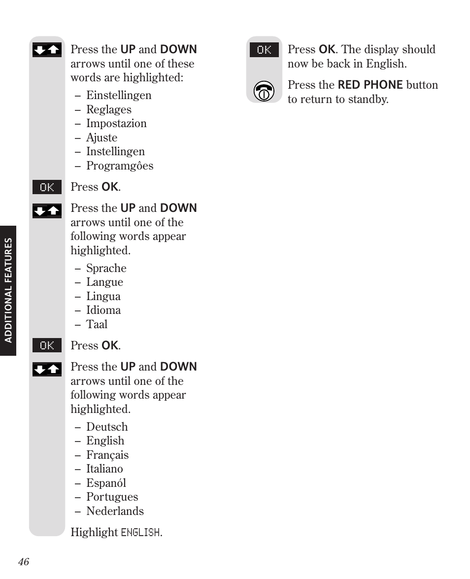 BT Diverse 3010 User Manual | Page 50 / 67