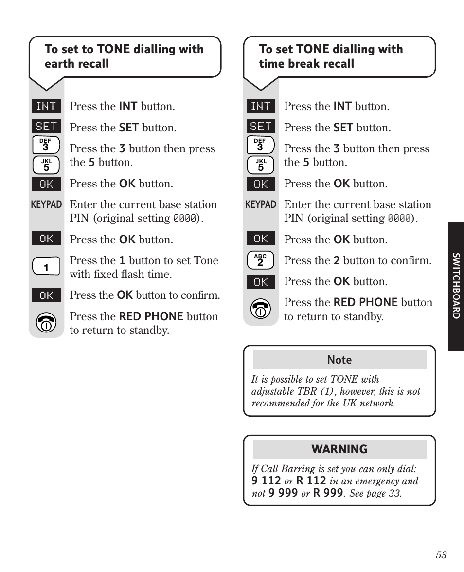 BT Diverse 3010 User Manual | Page 57 / 67