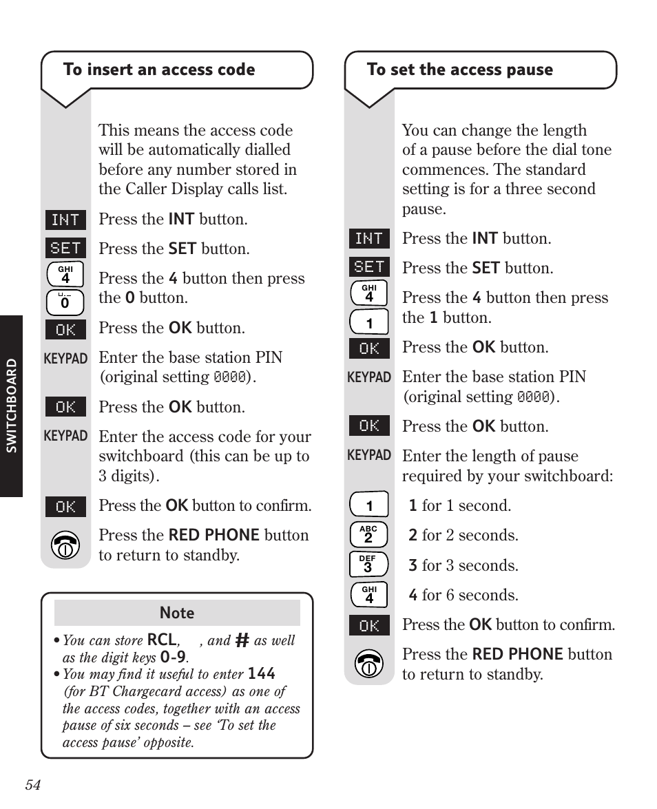 BT Diverse 3010 User Manual | Page 58 / 67