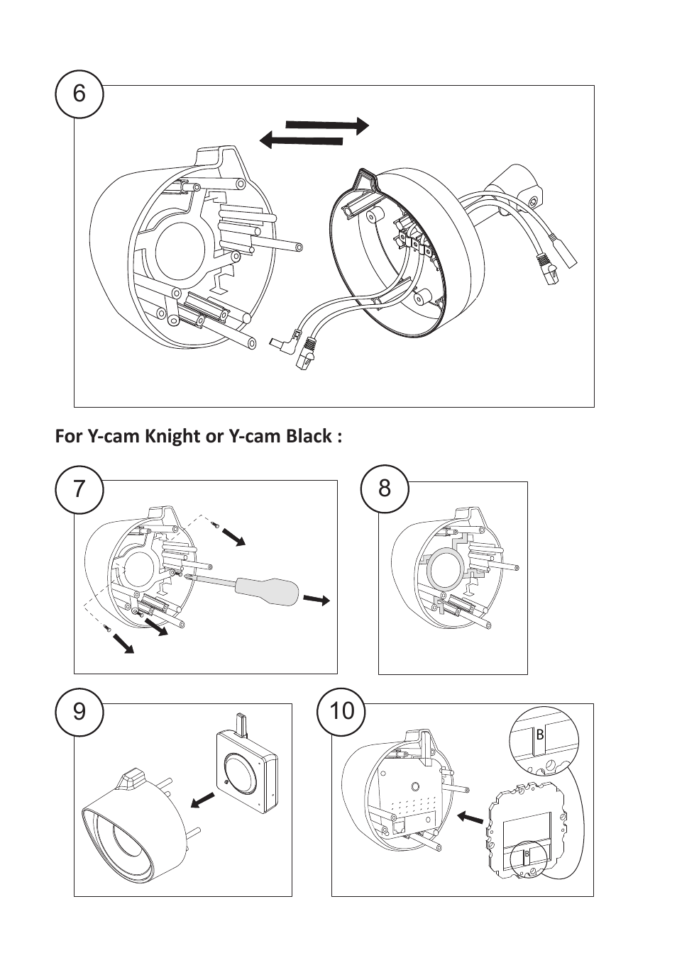 Y-cam Multilanguage Y-cam Shell User Manual | Page 3 / 12