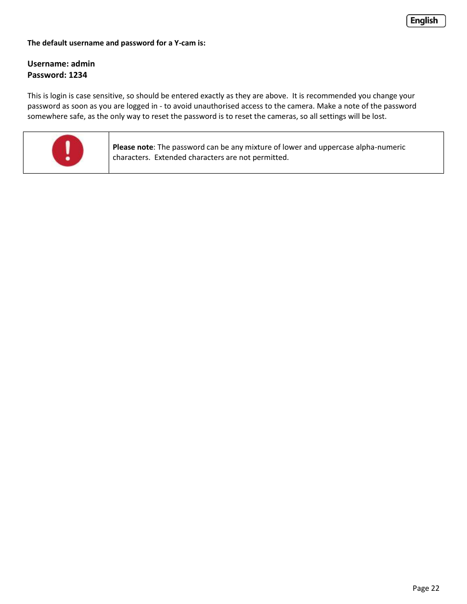 Using, Nternet, Xplorer | Y-cam Cube User Manual | Page 22 / 88