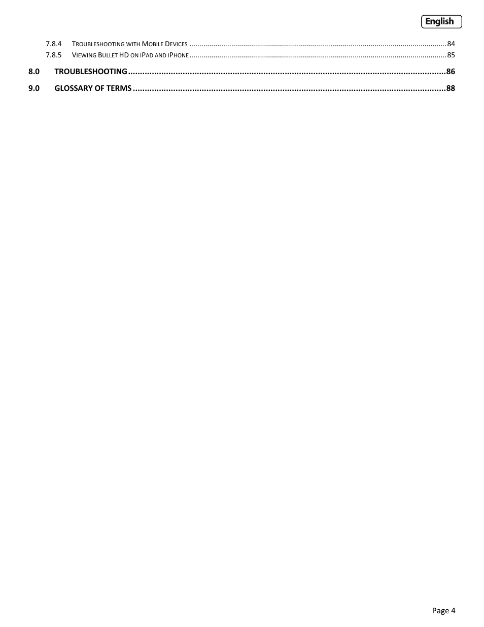 Y-cam EyeBall Range User Manual | Page 4 / 88