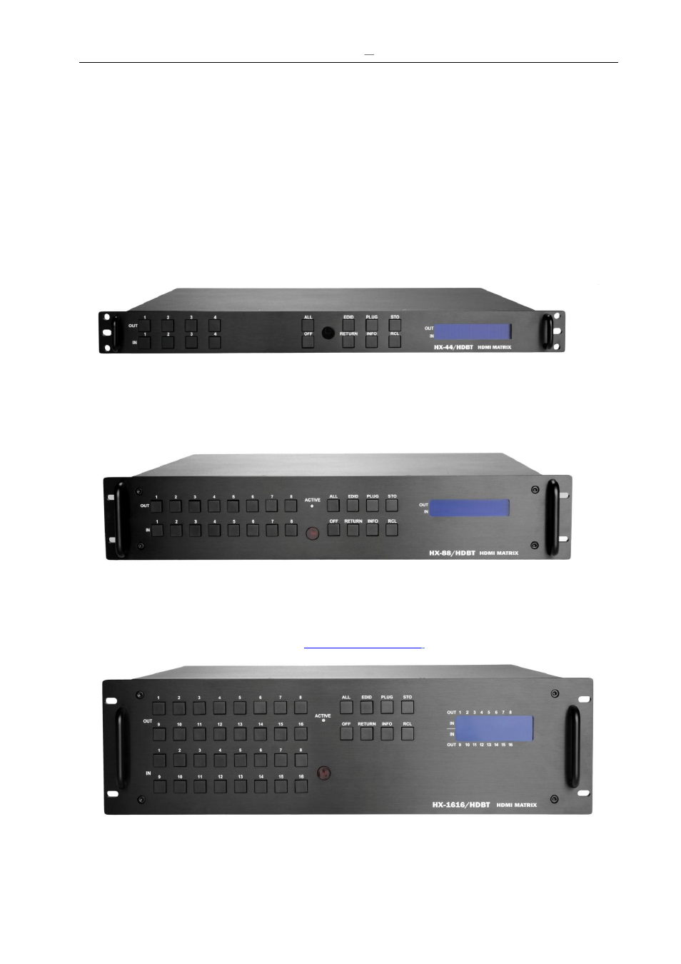 Front/rear panels, 1 front panel | Zigen HDBaseT Switches User Manual | Page 11 / 88