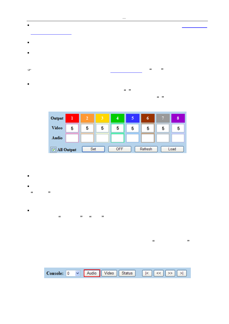 1 audio configuration | Zigen HDBaseT Switches User Manual | Page 47 / 88