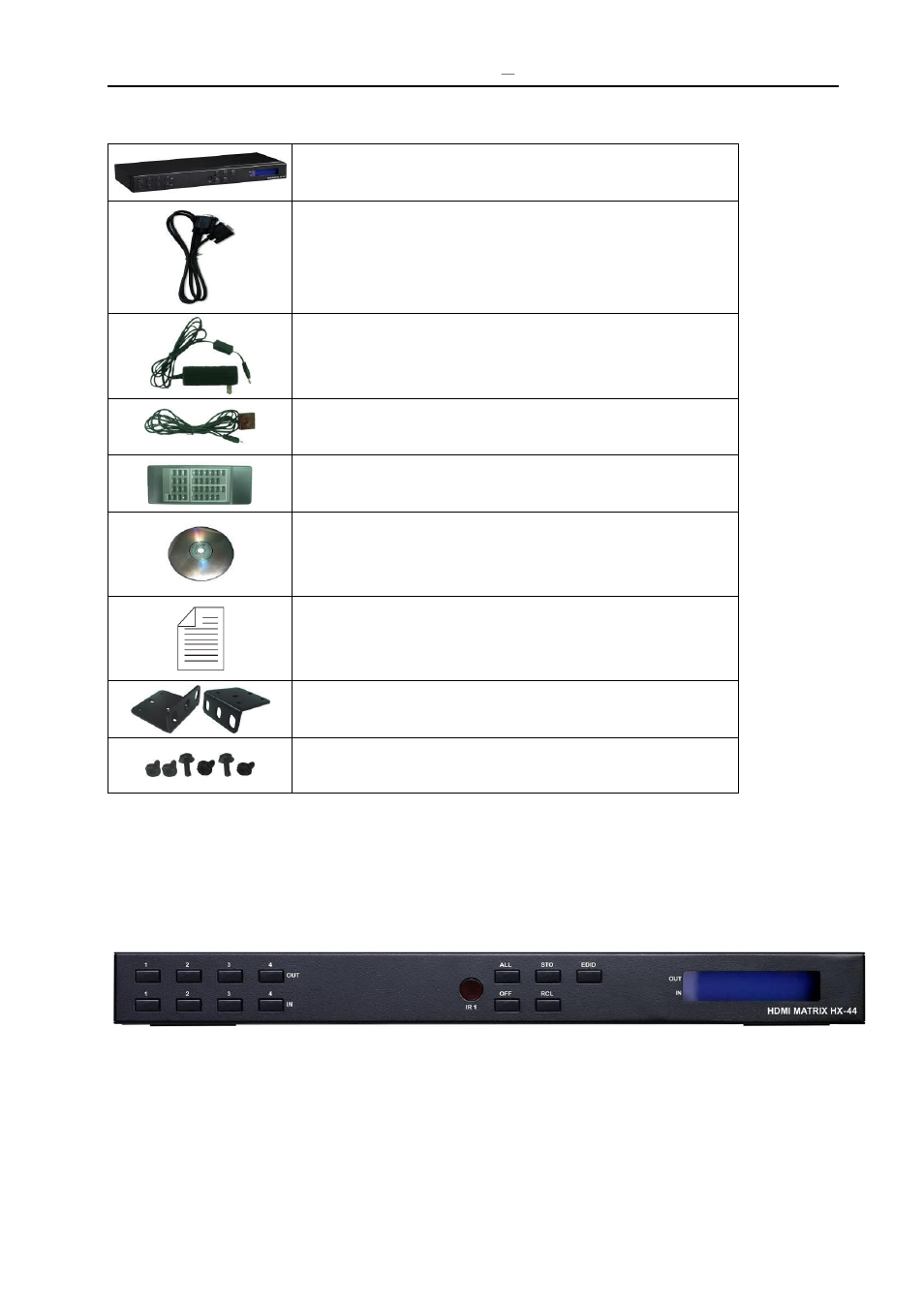 2 packing, 0 host installation | Zigen HX-44 User Manual | Page 6 / 38