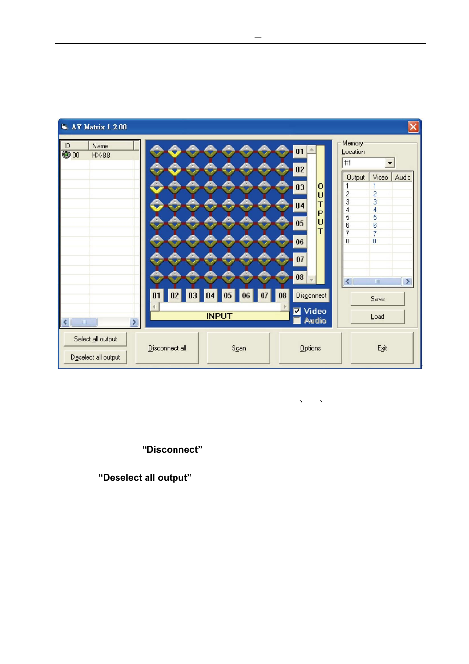 2 disconnect function keys | Zigen HX-88 User Manual | Page 20 / 42