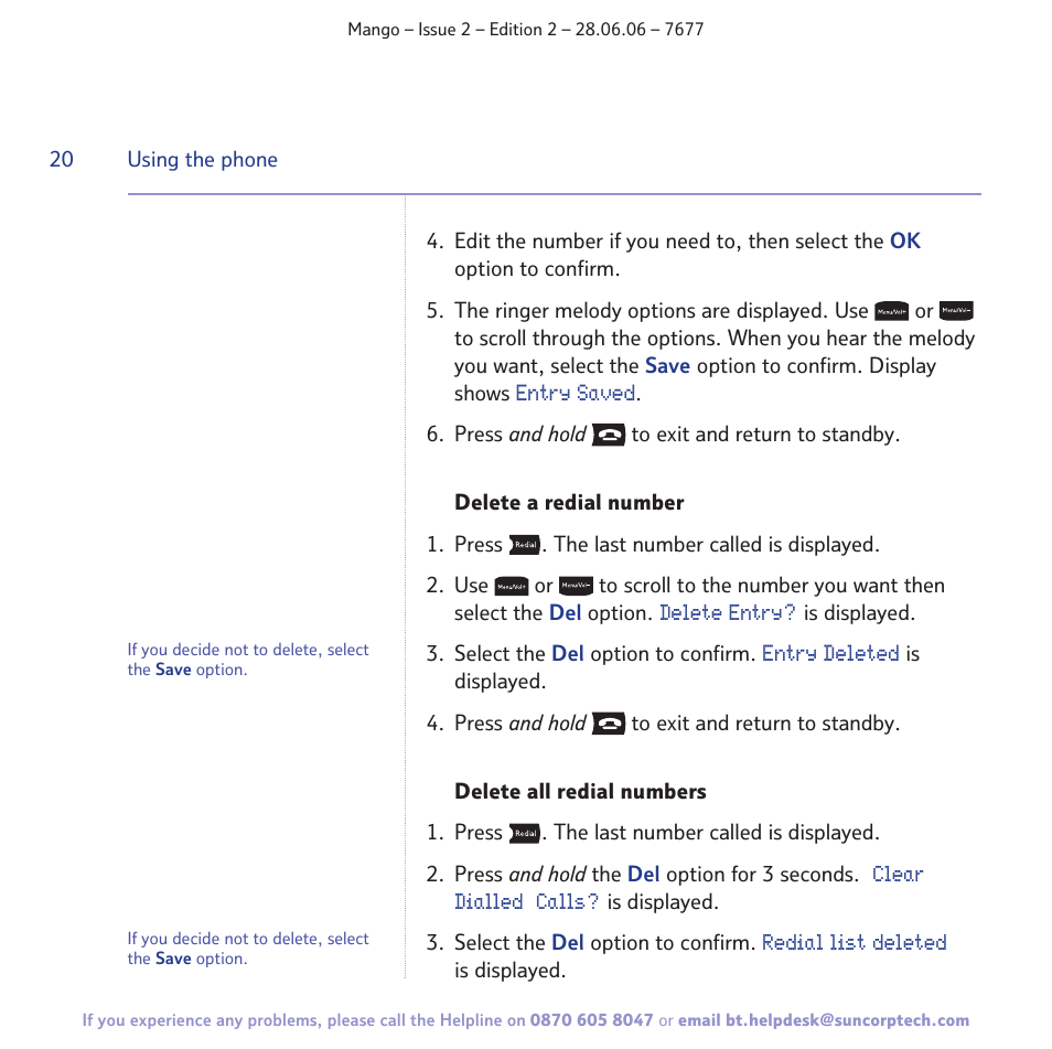 BT MANGO User Manual | Page 20 / 92