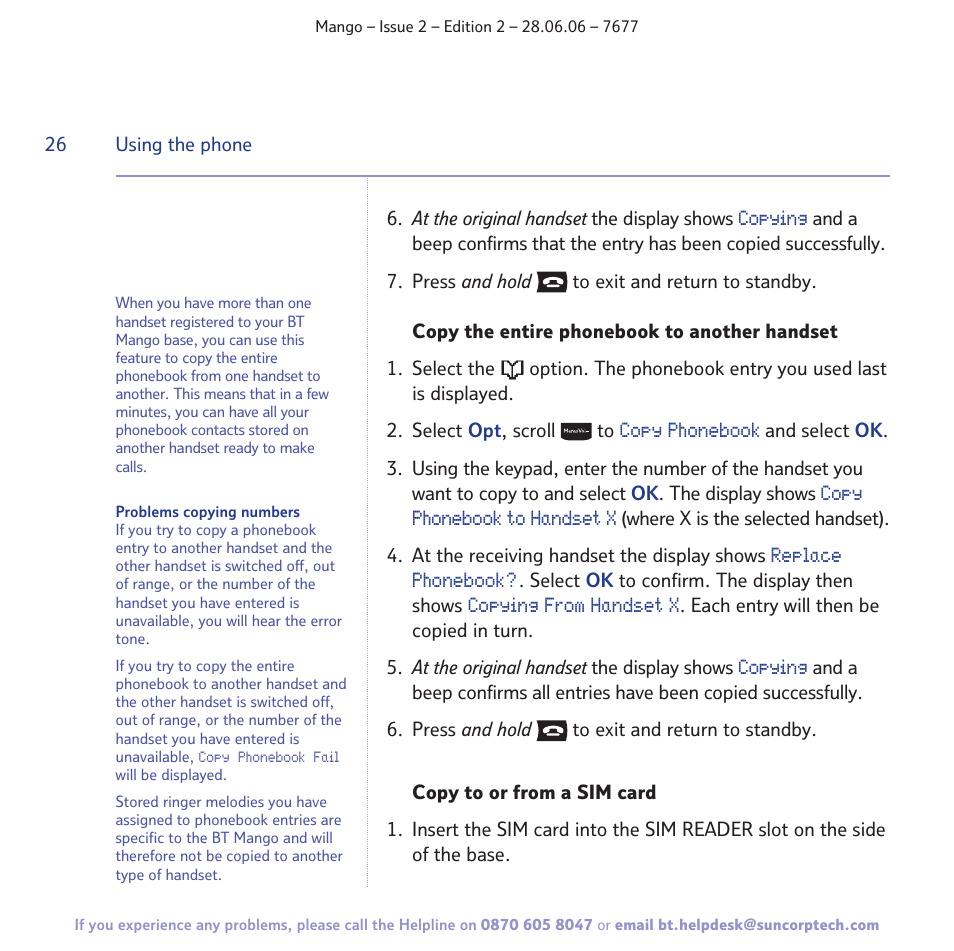 BT MANGO User Manual | Page 26 / 92