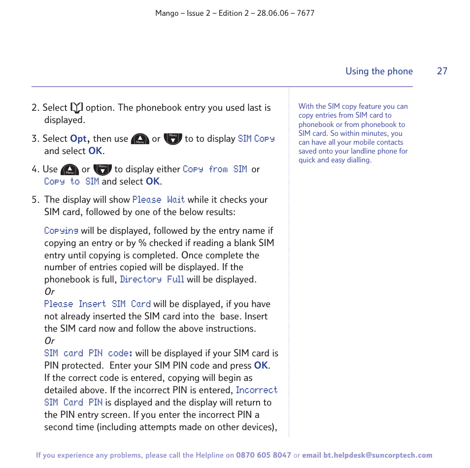 BT MANGO User Manual | Page 27 / 92
