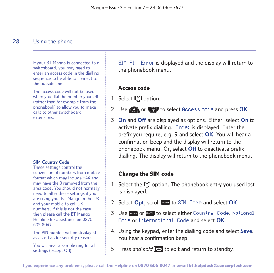 BT MANGO User Manual | Page 28 / 92