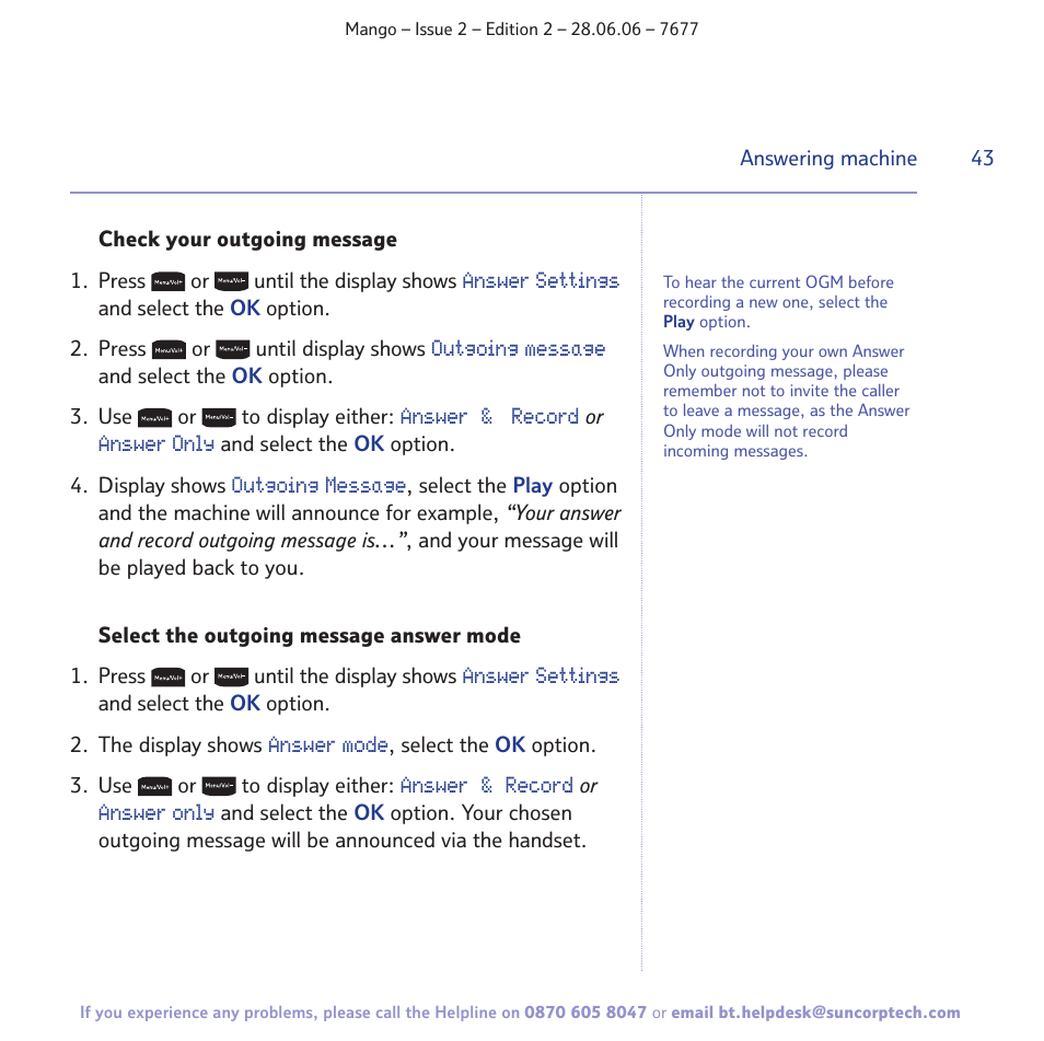 BT MANGO User Manual | Page 43 / 92