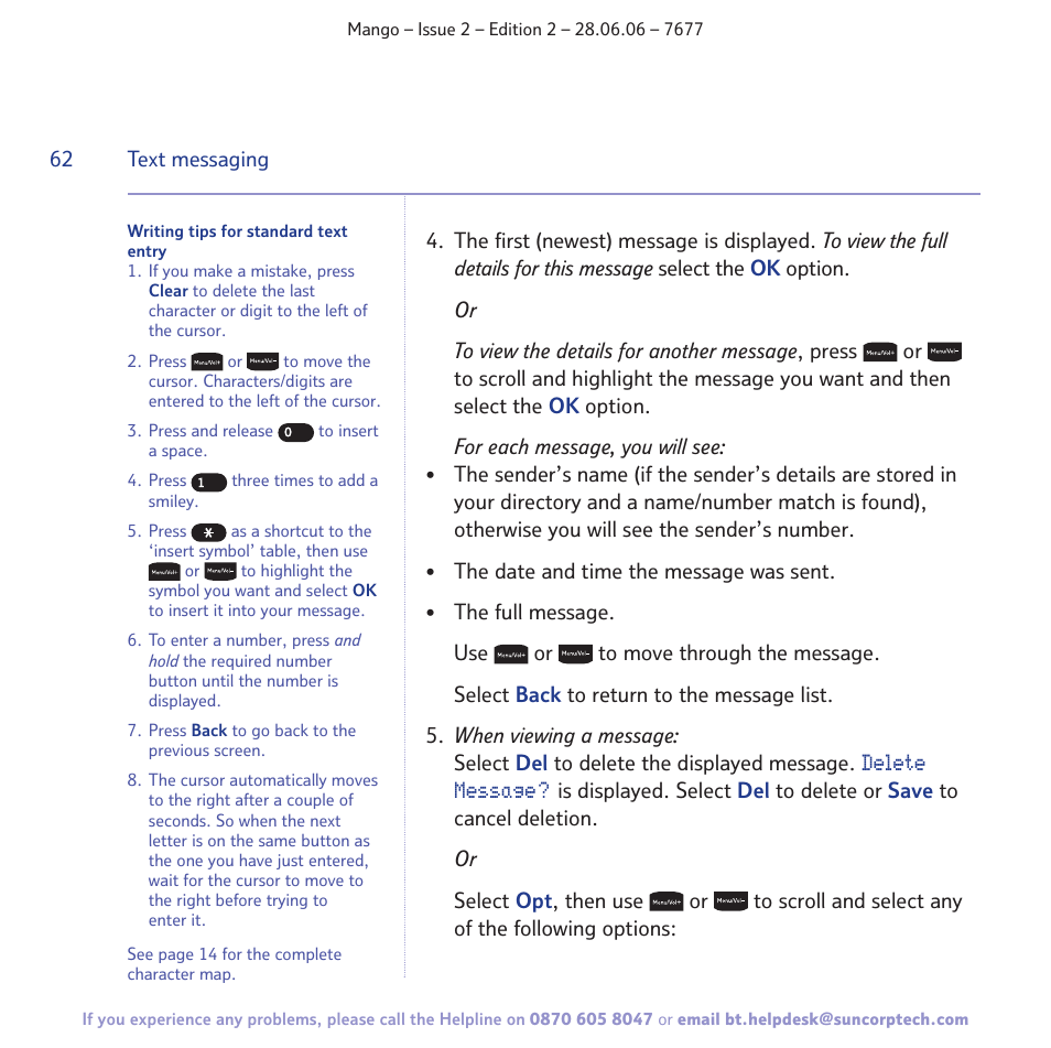 BT MANGO User Manual | Page 62 / 92