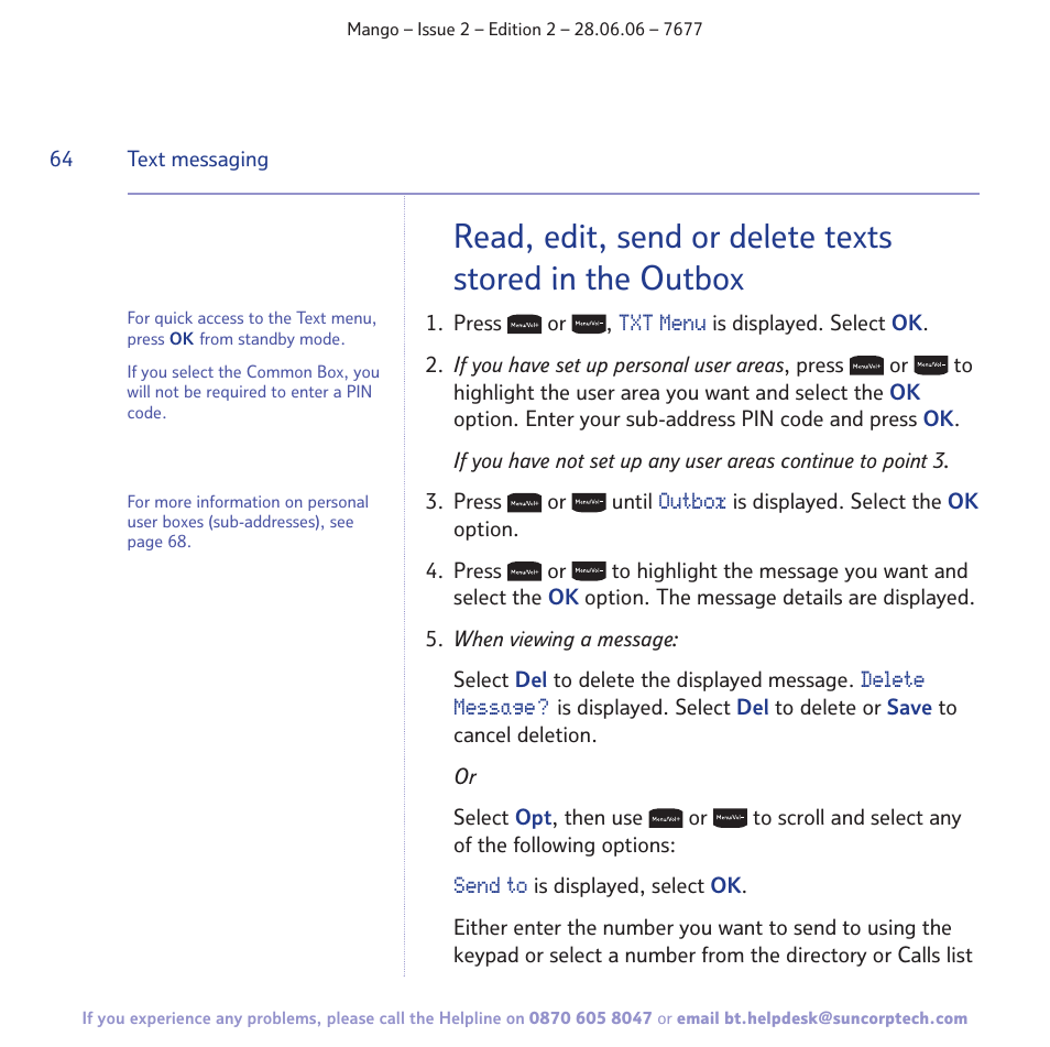 BT MANGO User Manual | Page 64 / 92