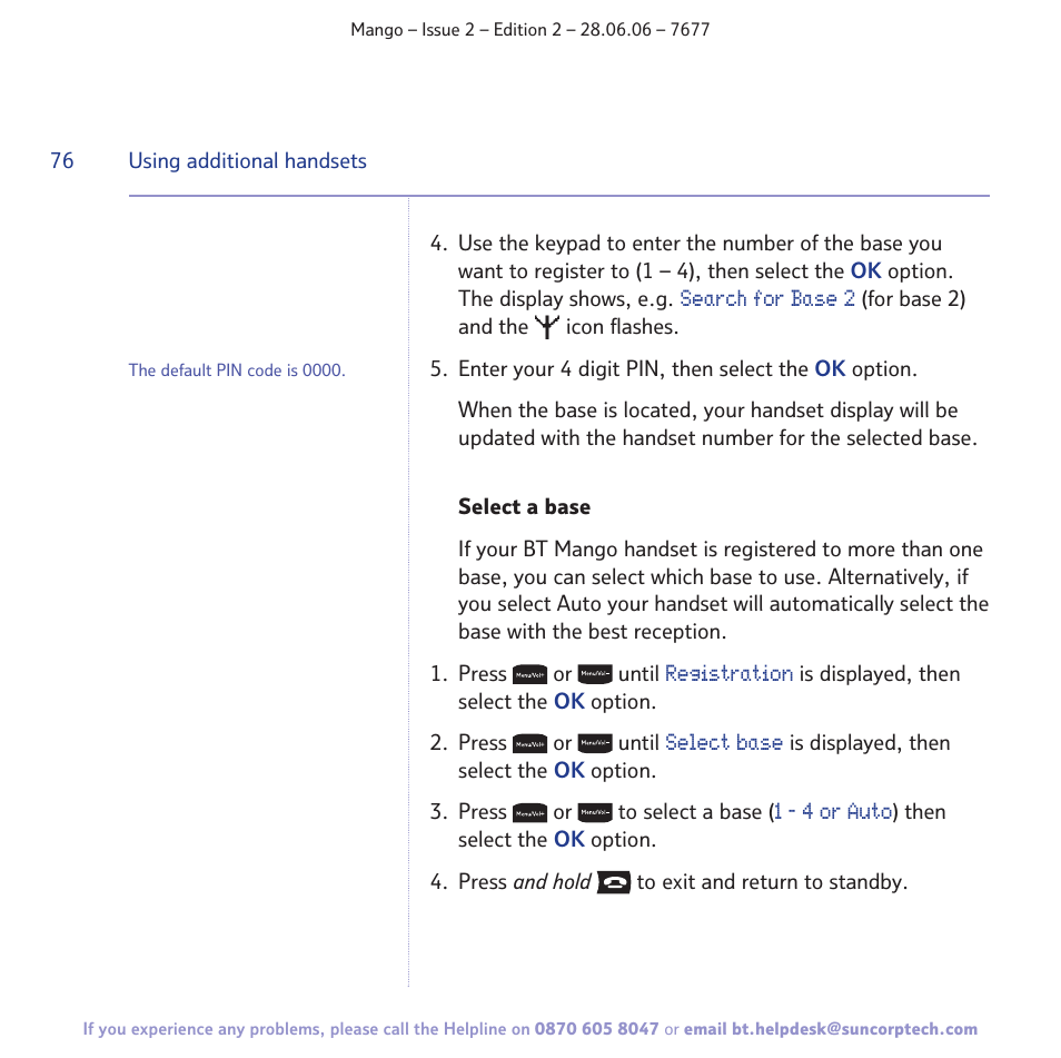BT MANGO User Manual | Page 76 / 92