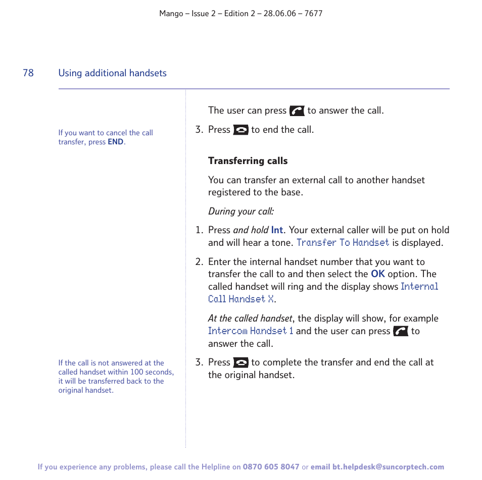 BT MANGO User Manual | Page 78 / 92