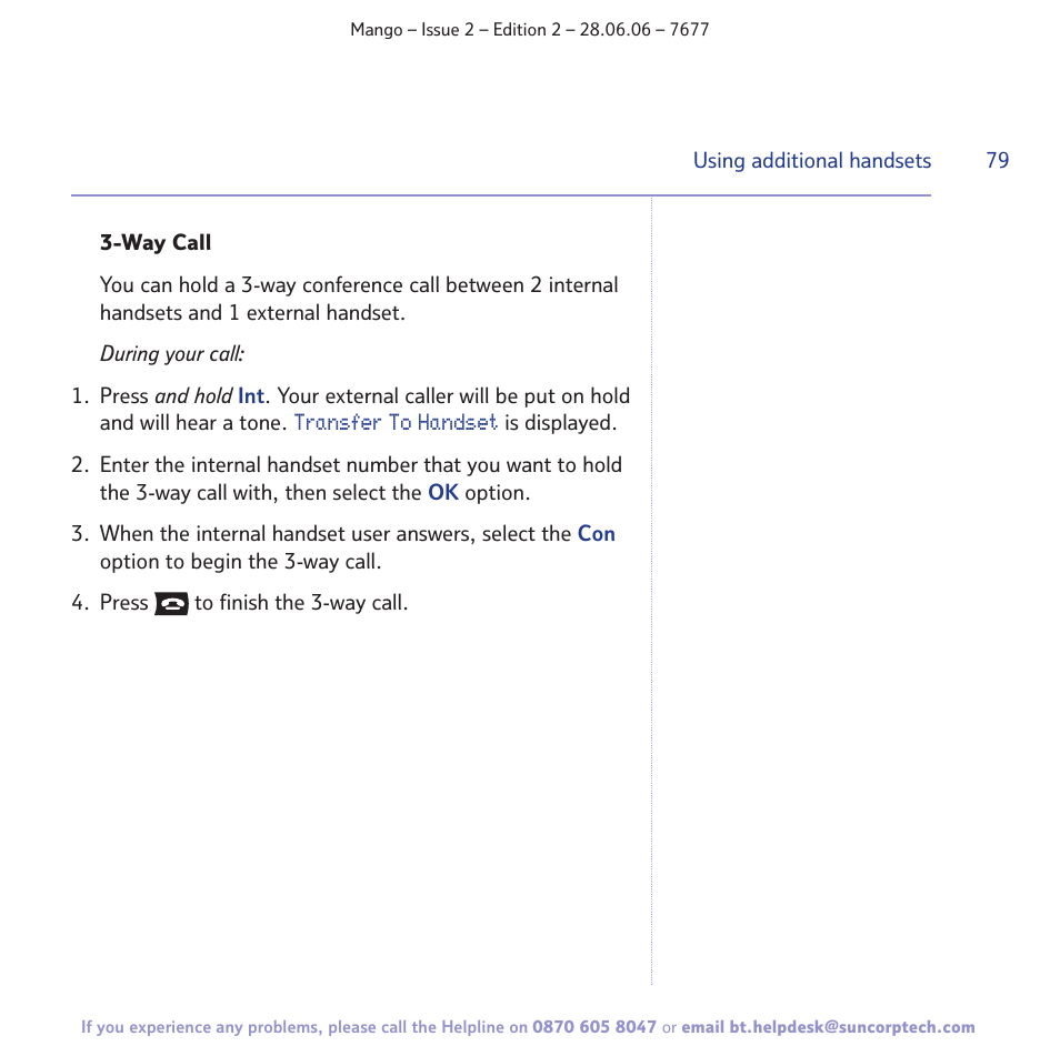 BT MANGO User Manual | Page 79 / 92