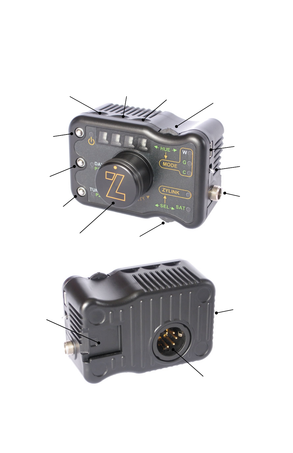 Remote overview | Zylight Remote User Manual | Page 3 / 8