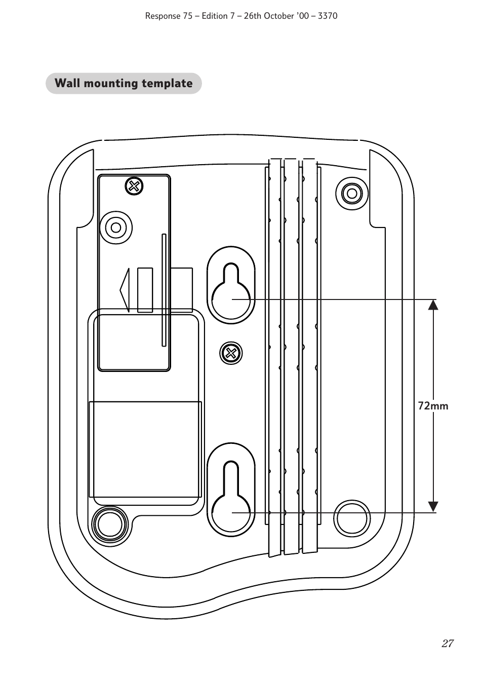 BT RESPONSE75 User Manual | Page 29 / 32