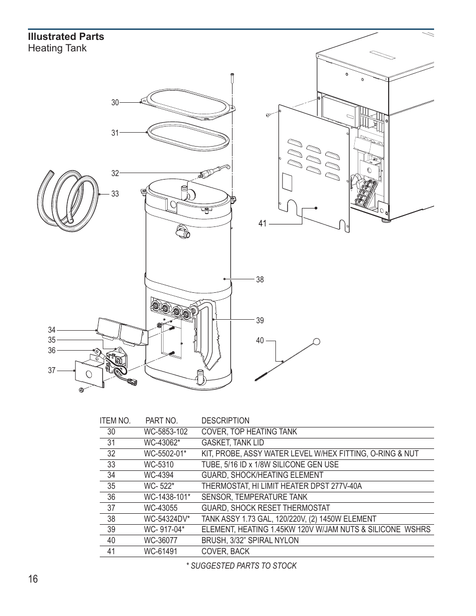 Wilbur Curtis CGC User Manual | Page 16 / 20