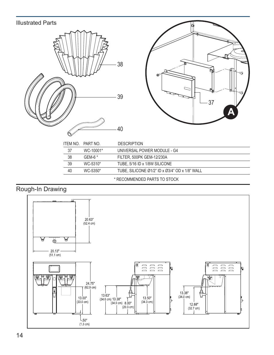 Wilbur Curtis G4TP1T User Manual | Page 14 / 18