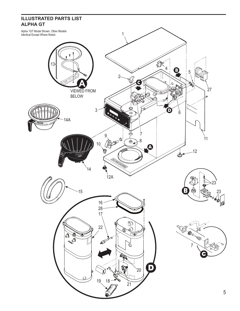 Wilbur Curtis ALPHA 6GTN User Manual | Page 5 / 8
