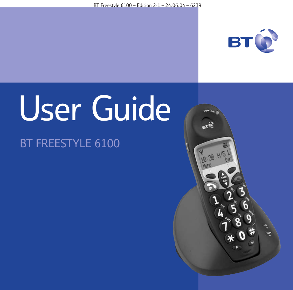 BT Freestyle 6100 User Manual | 52 pages