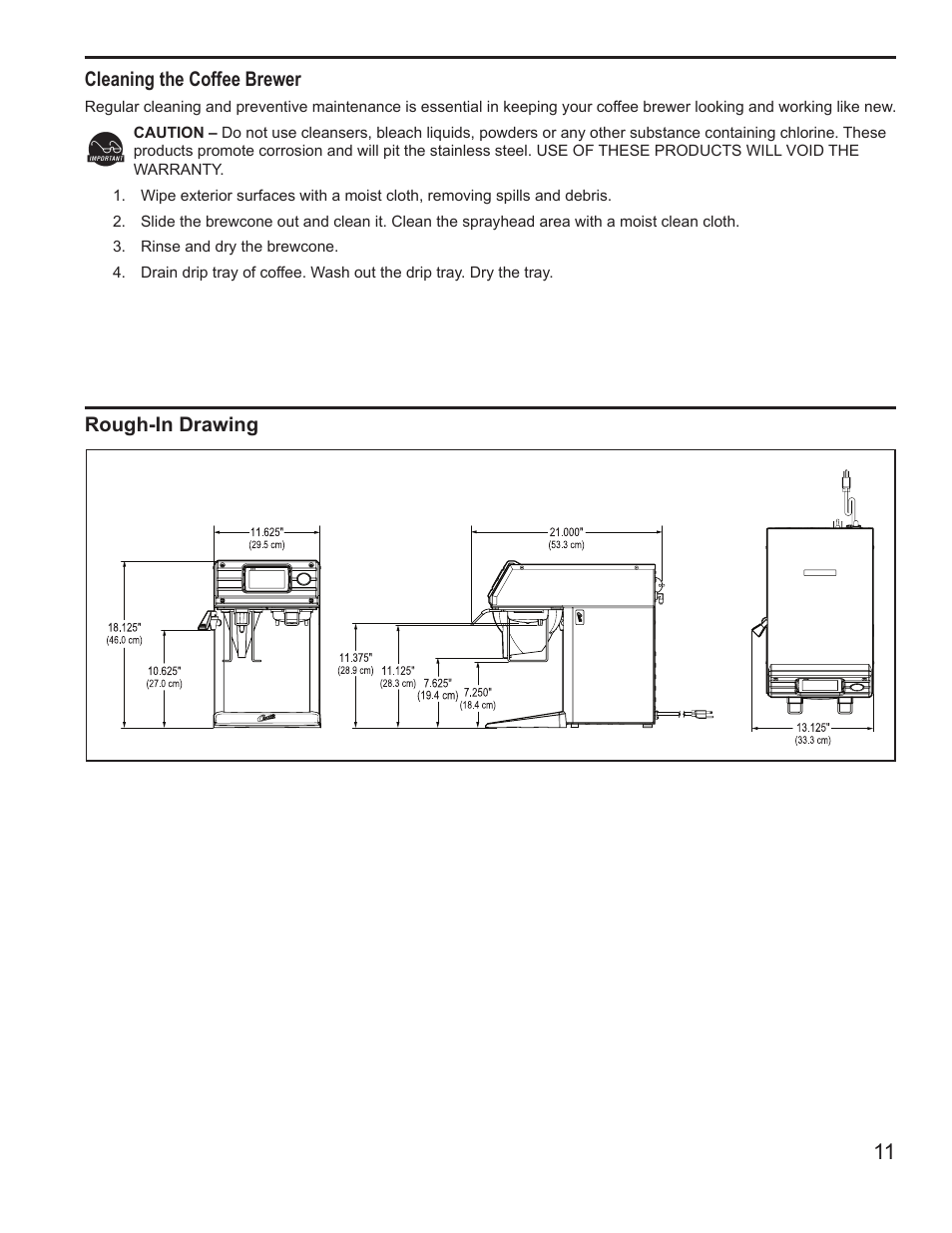 Wilbur Curtis CGC User Manual | Page 11 / 12