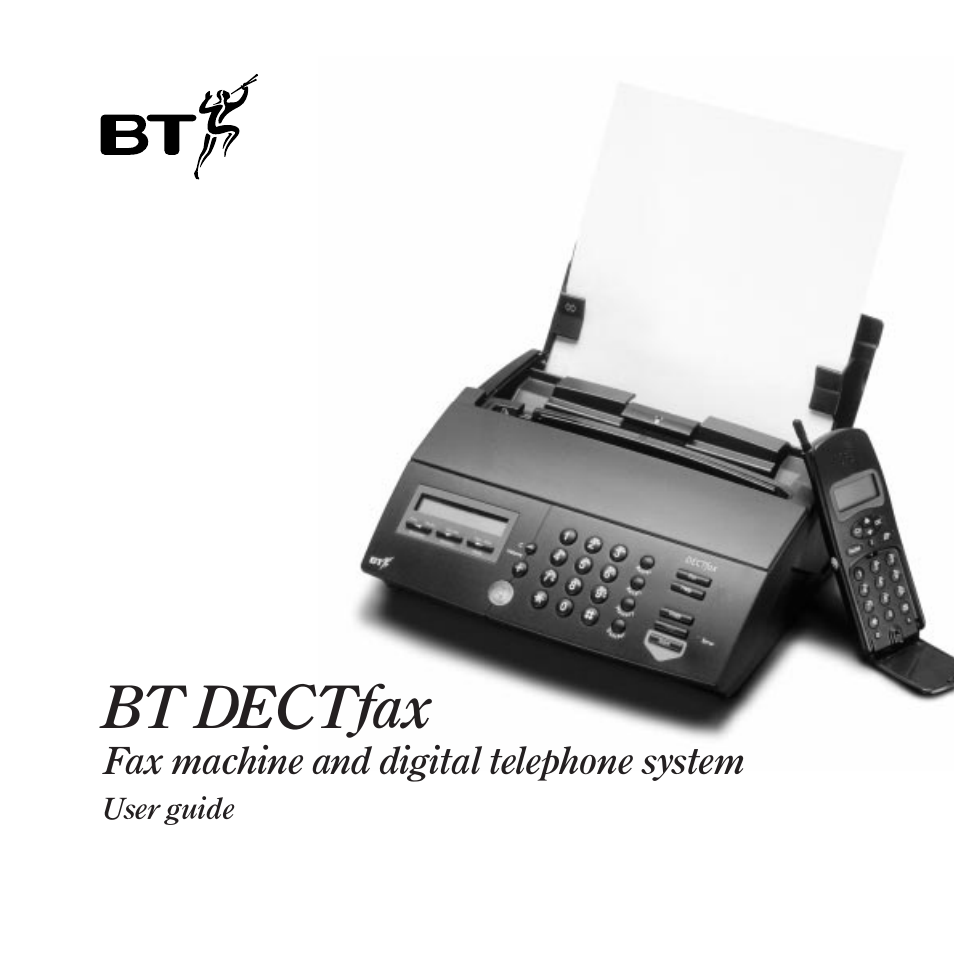 BT DECTfax Fax machine and digital telephone system User Manual | 48 pages