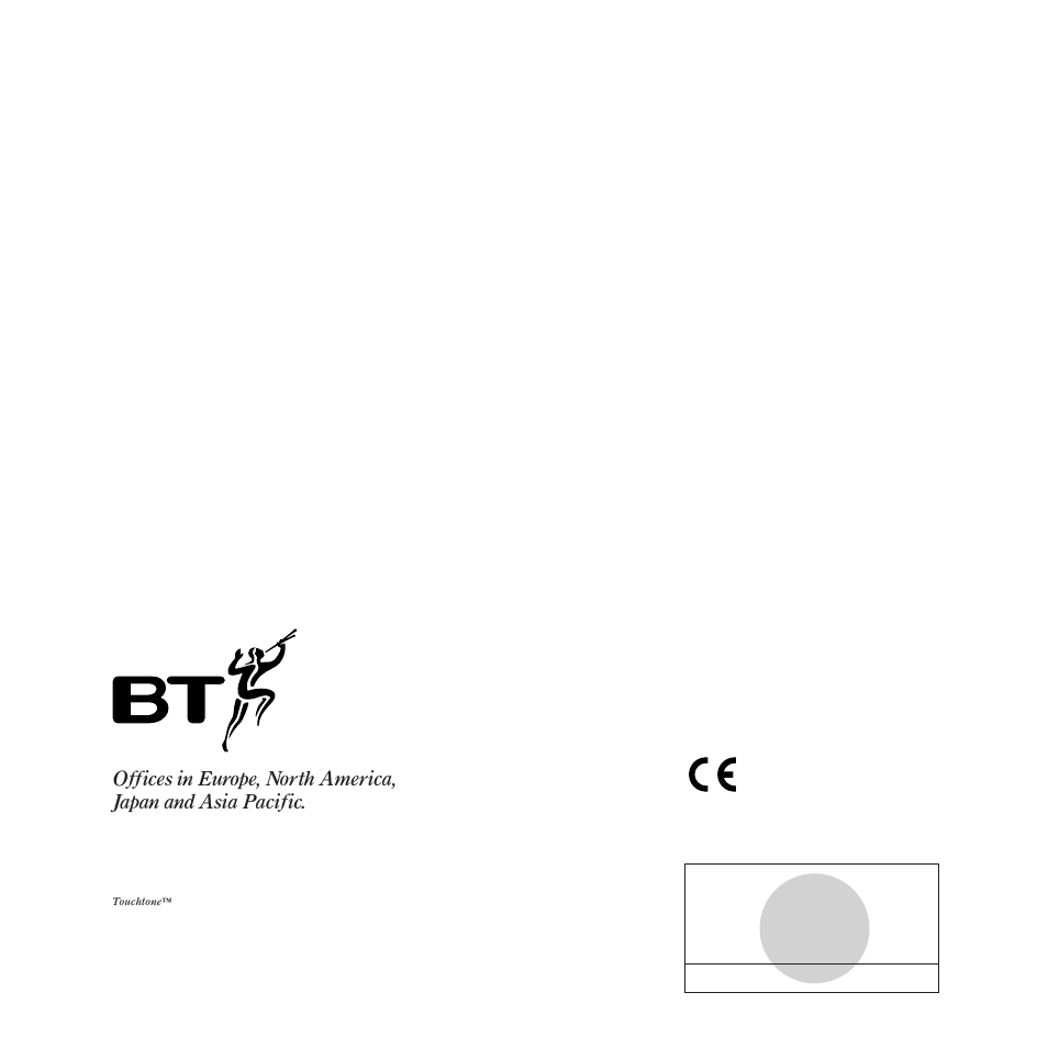 Approved | BT DECTfax Fax machine and digital telephone system User Manual | Page 48 / 48