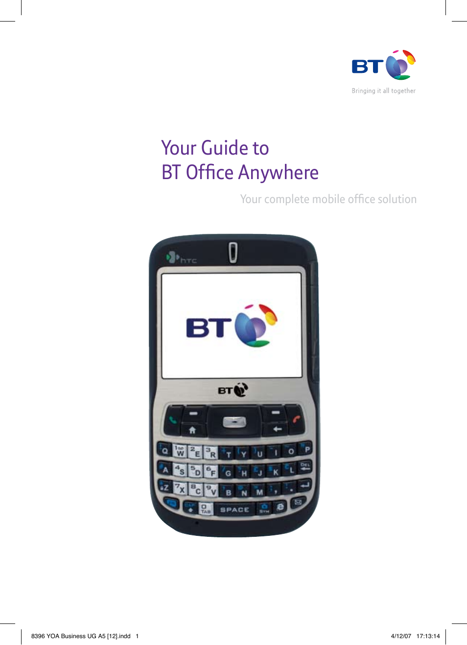 BT HTC S620 User Manual | 44 pages